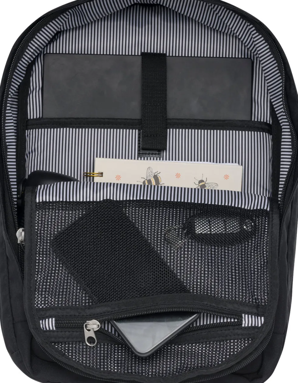 Rygsæk Beckmann city light black 20 liter