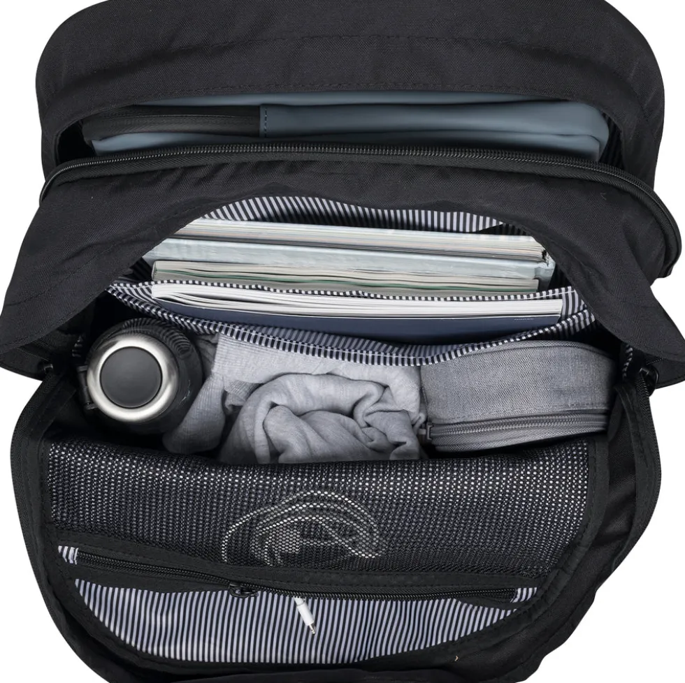 Rygsæk Beckmann city max black 34 liter m/brysterem