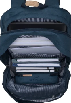 Rygsæk Beckmann city max blue 34 liter m/brystrem