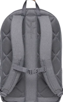 Rygsæk Beckmann city max grey 34 liter m/brystrem