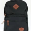 Rygsæk Real Republic m/pc rum sort polyester m/pu bund