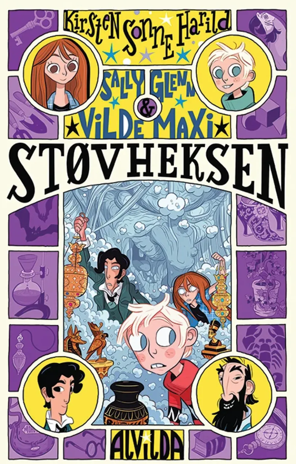Sally, Glenn og vilde Maxi 5: Støvheksen