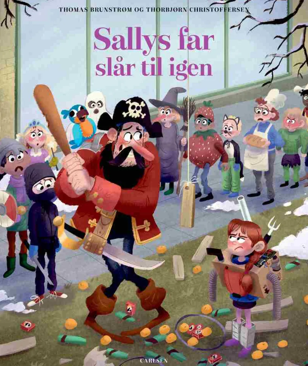 Sallys far slår til igen