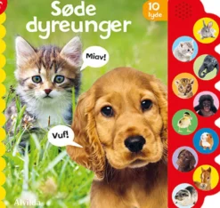 Søde dyreunger (med 10 lyde)