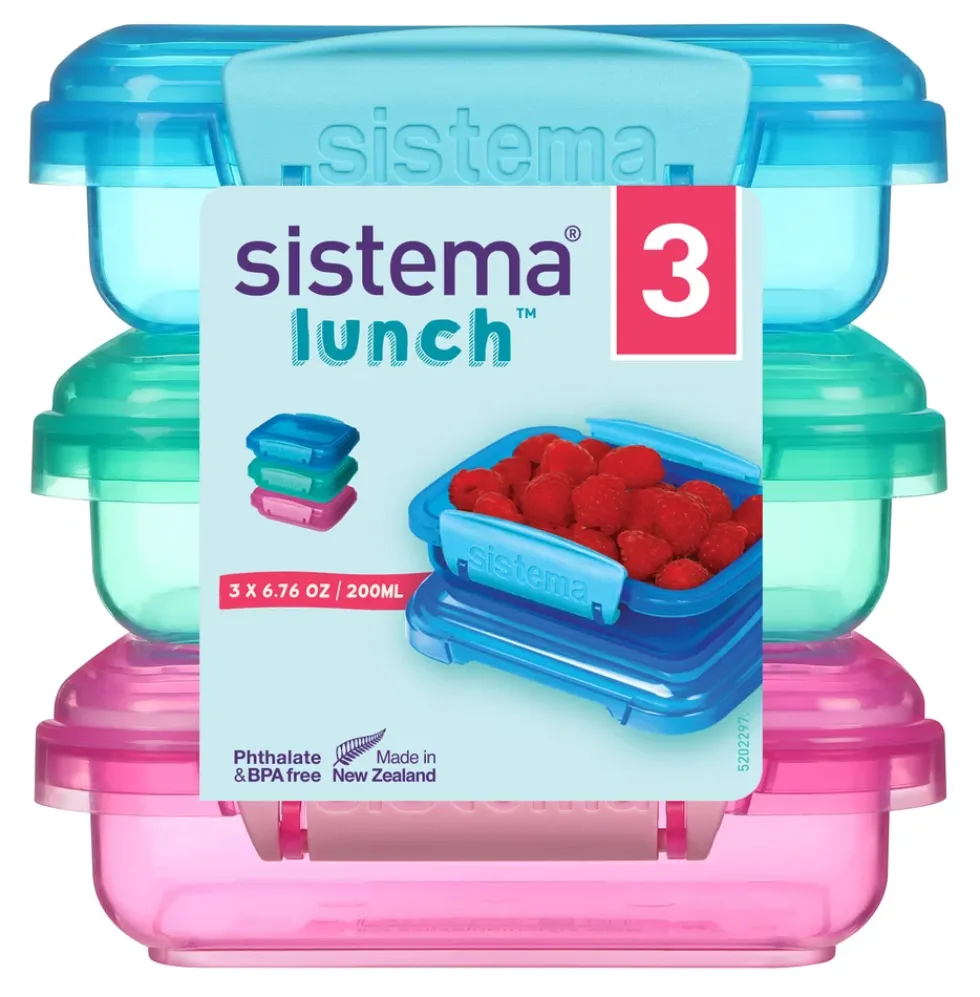 Sistema lunch 200 ml. 3 pak