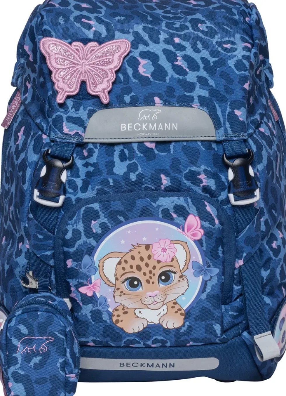 Skoletaske Beckmann 22 L Cheetah