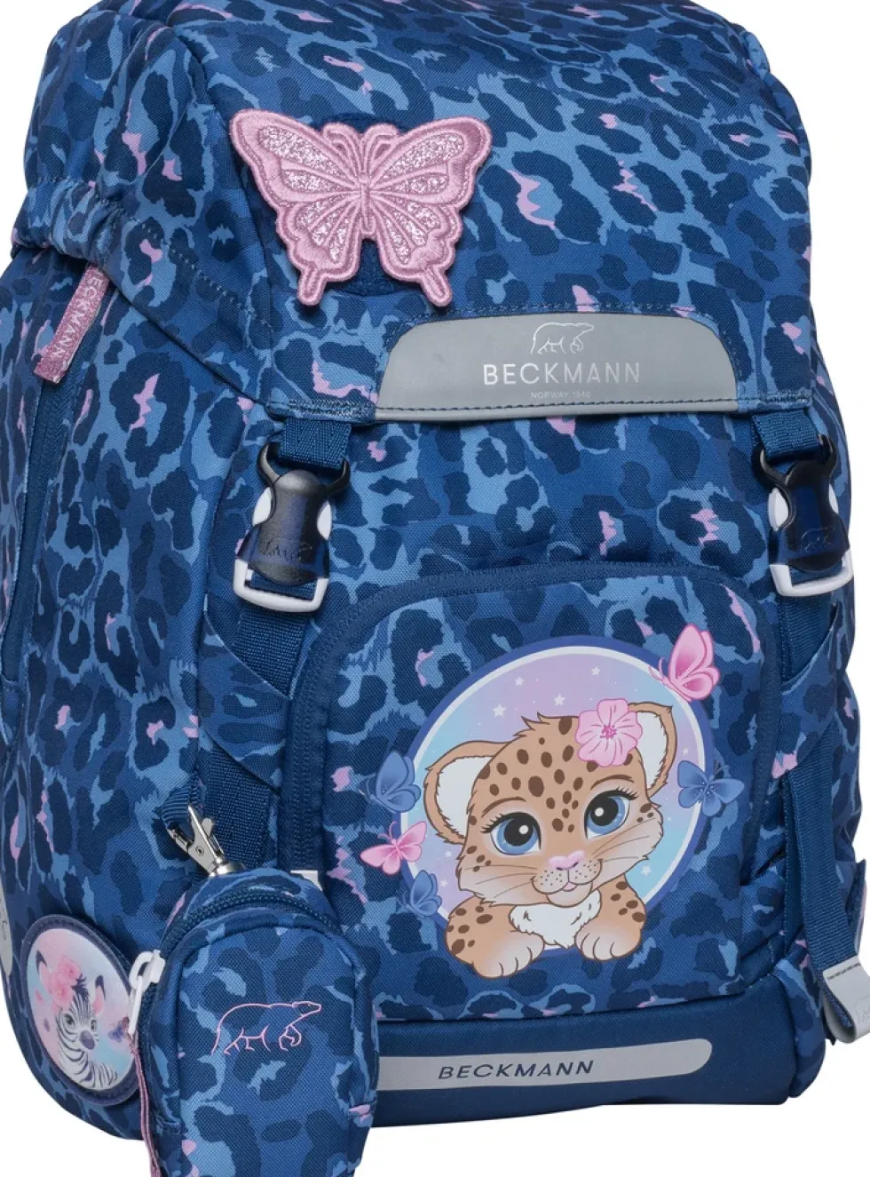 Skoletaske Beckmann 22 L Cheetah