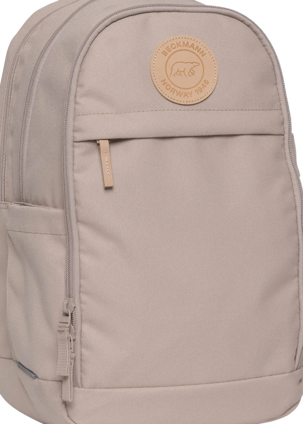 Skoletaske Beckmann Urban midi 26 liter beige
