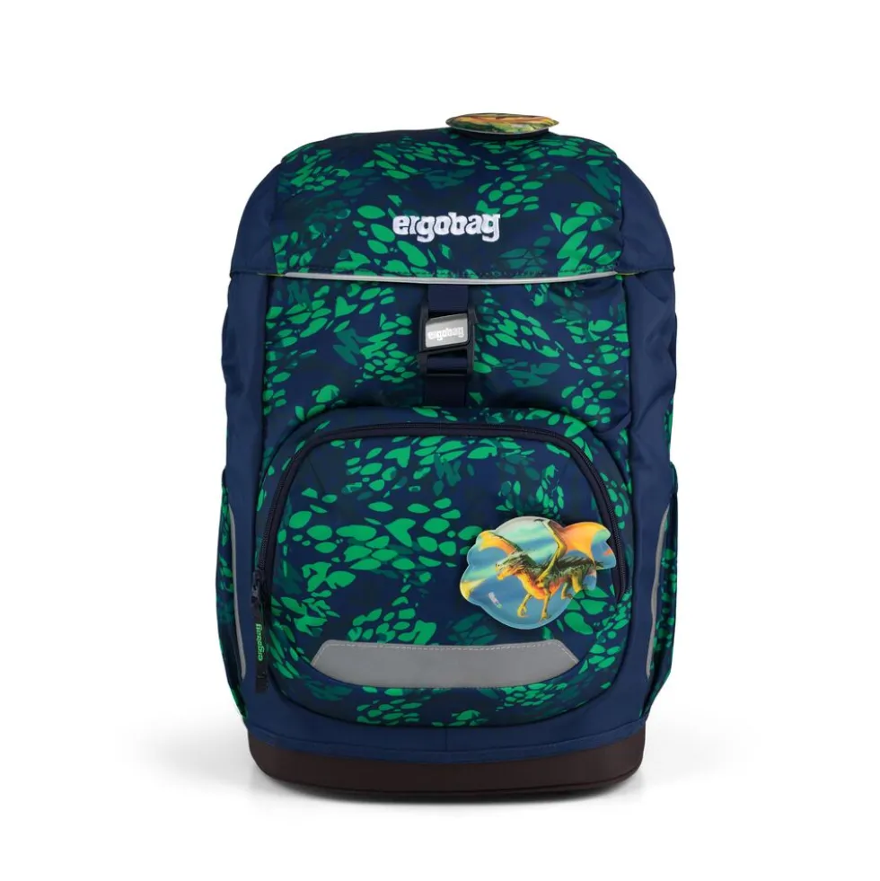 Skoletaske Ergobag Flex FireBear Dragon 23L