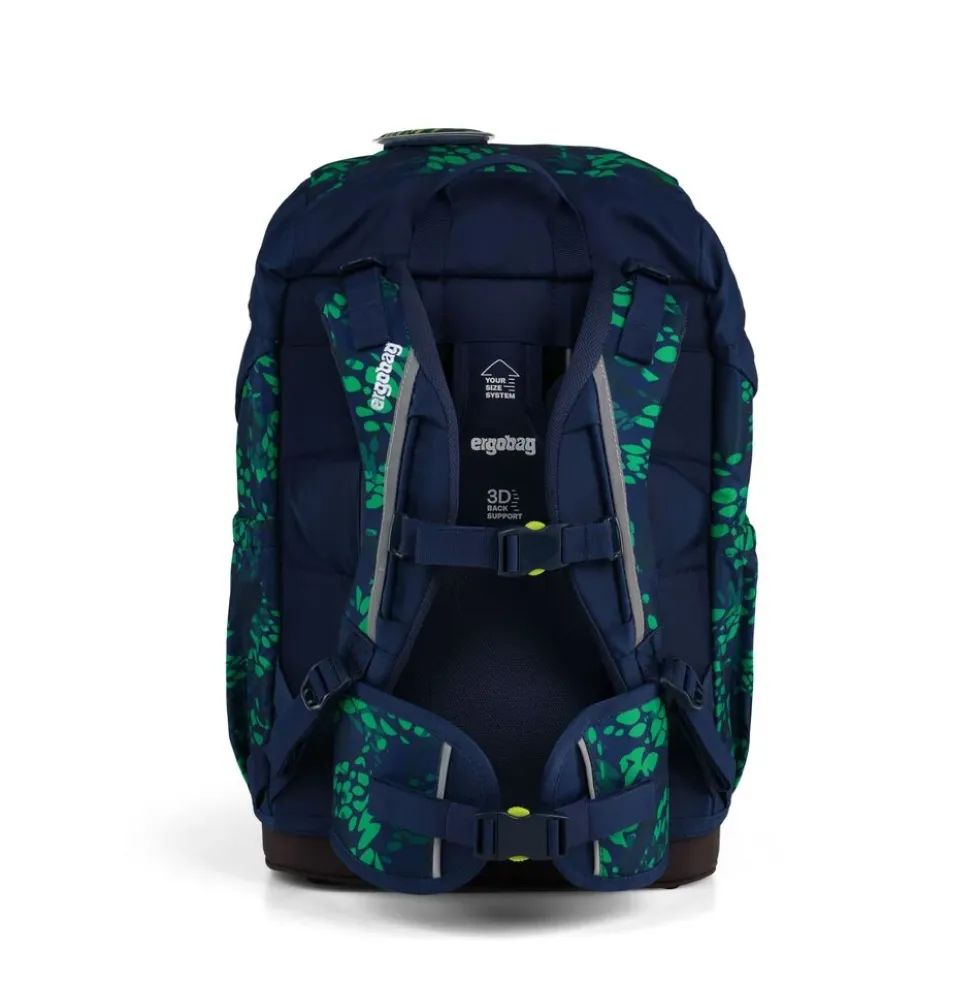 Skoletaske Ergobag Flex FireBear Dragon 23L