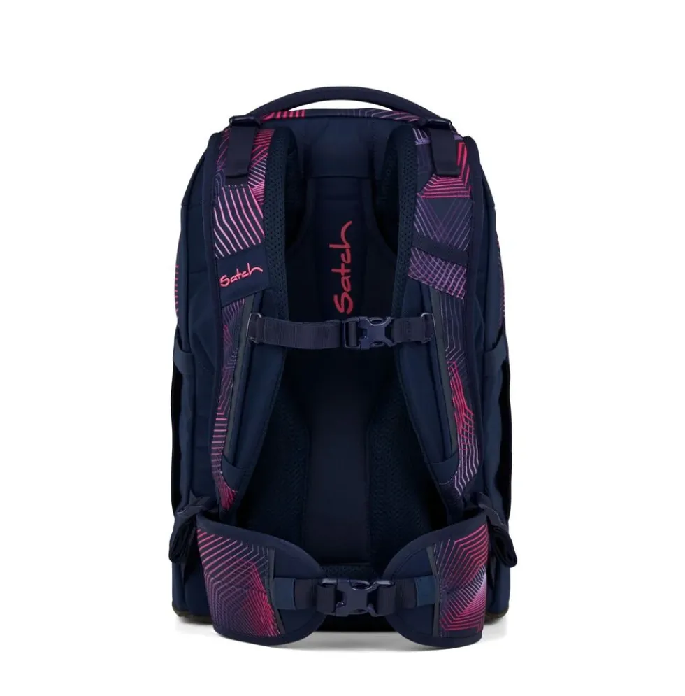 Skoletaske Satch Pack Seismic Pink 30L
