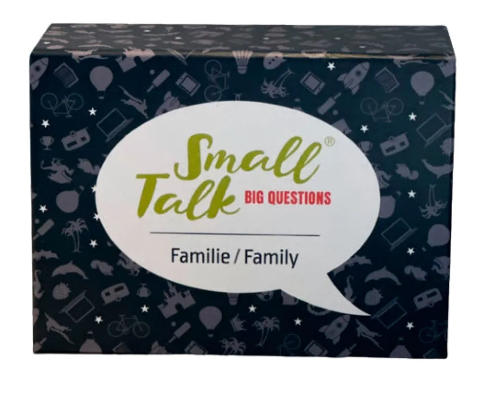 Small Talk - big questions blå