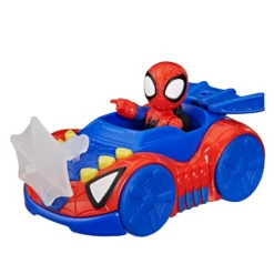 Spidey & Venner Køretøj & Figur 7,6 cm Spidey