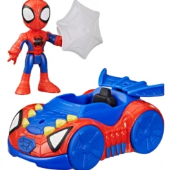 Spidey & Venner Køretøj & Figur 7,6 cm Spidey