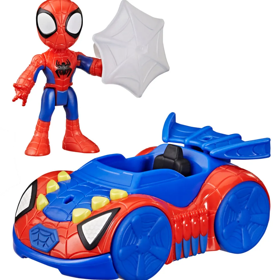 Spidey & Venner Køretøj & Figur 7,6 cm Spidey
