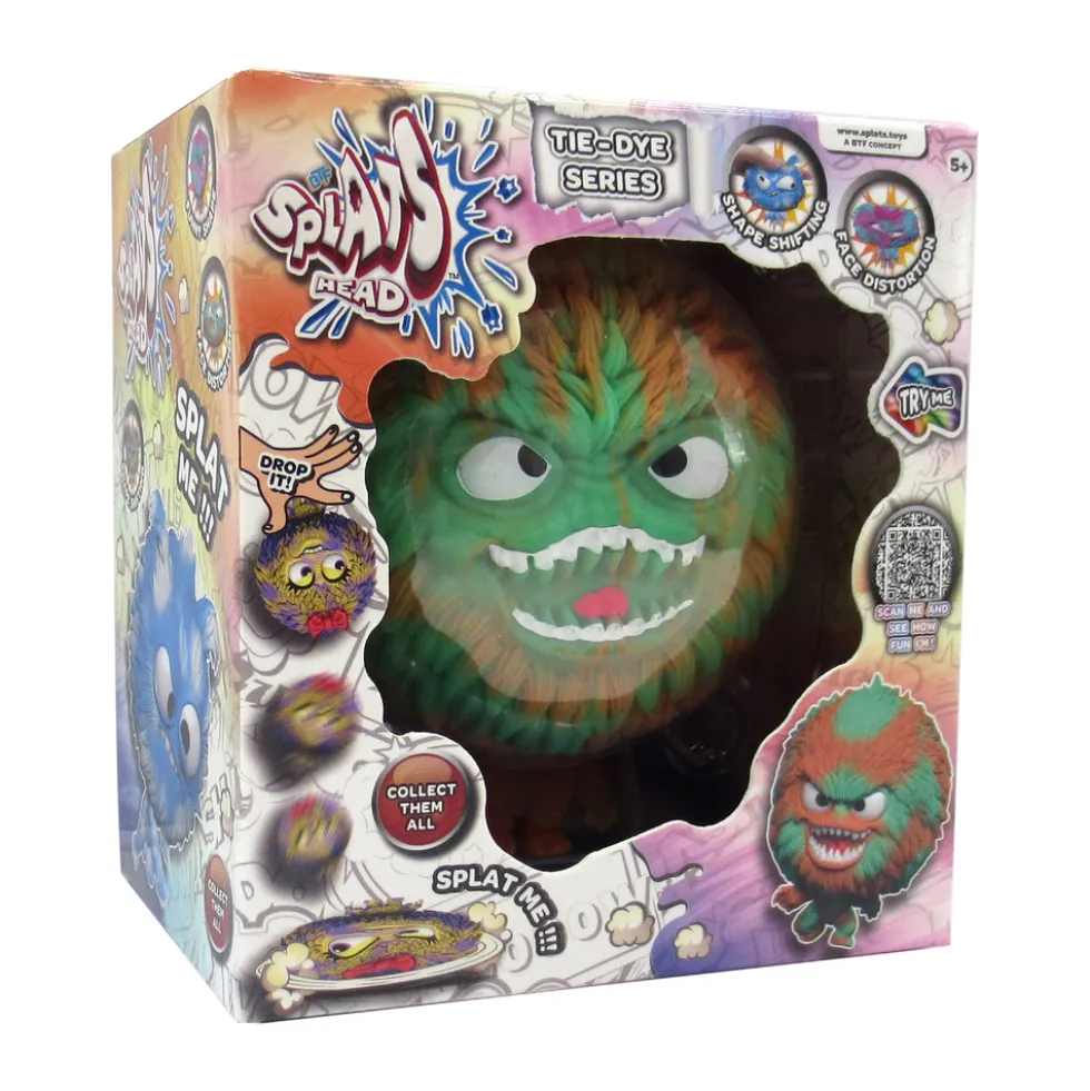 Splats head Tie Dye Monstre ass