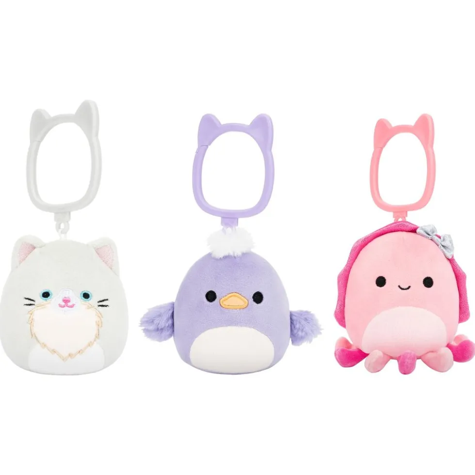 Squishmallows 9 cm clip on ass