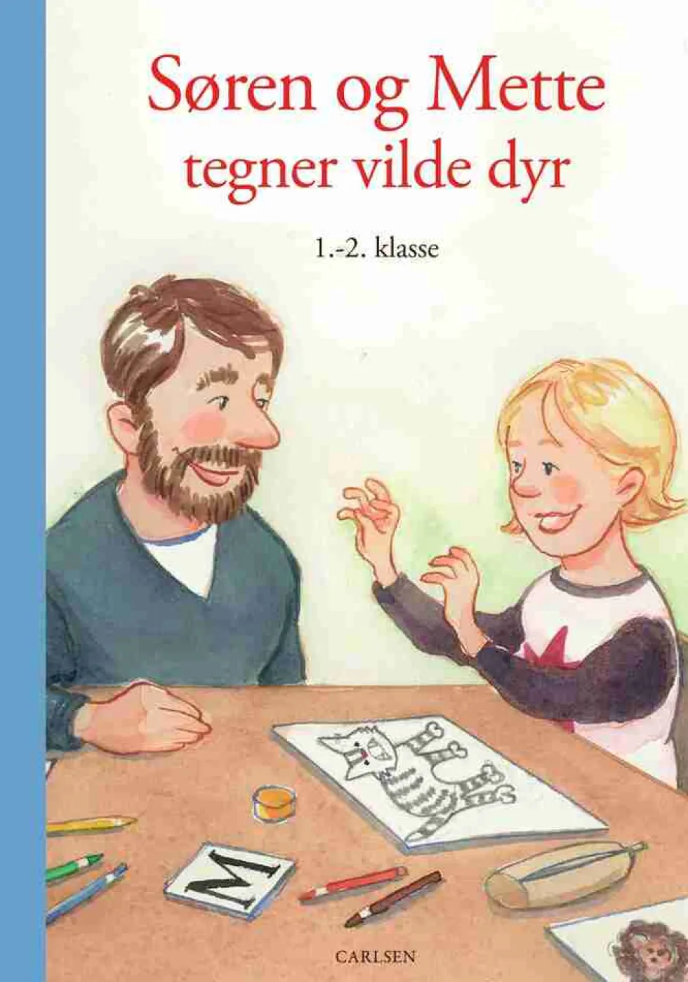 Søren og Mette tegner vilde dyr
