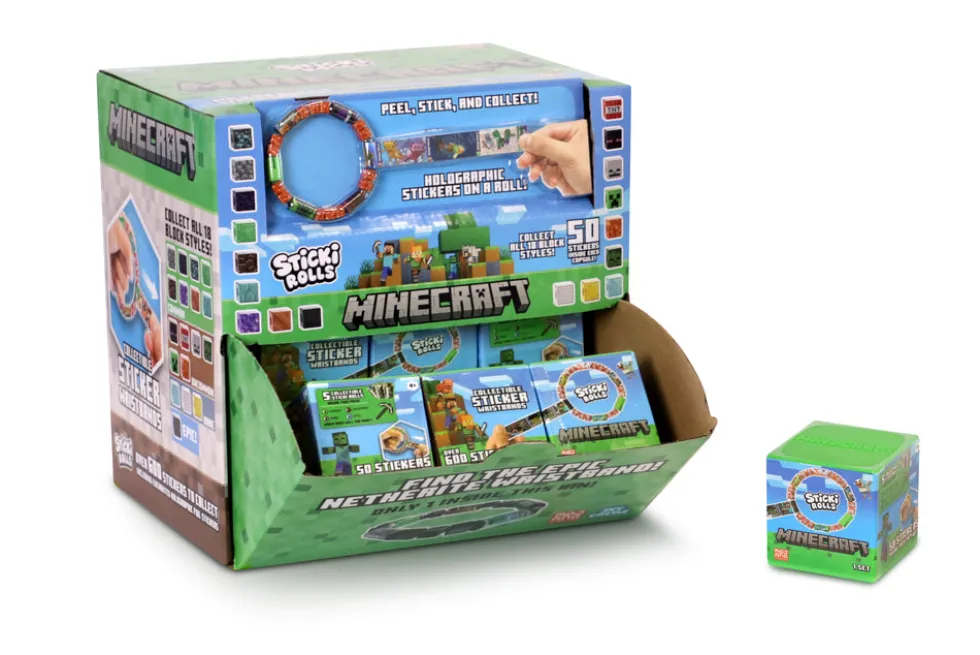 Sticki Rolls Band Capsule Minecraft Ass