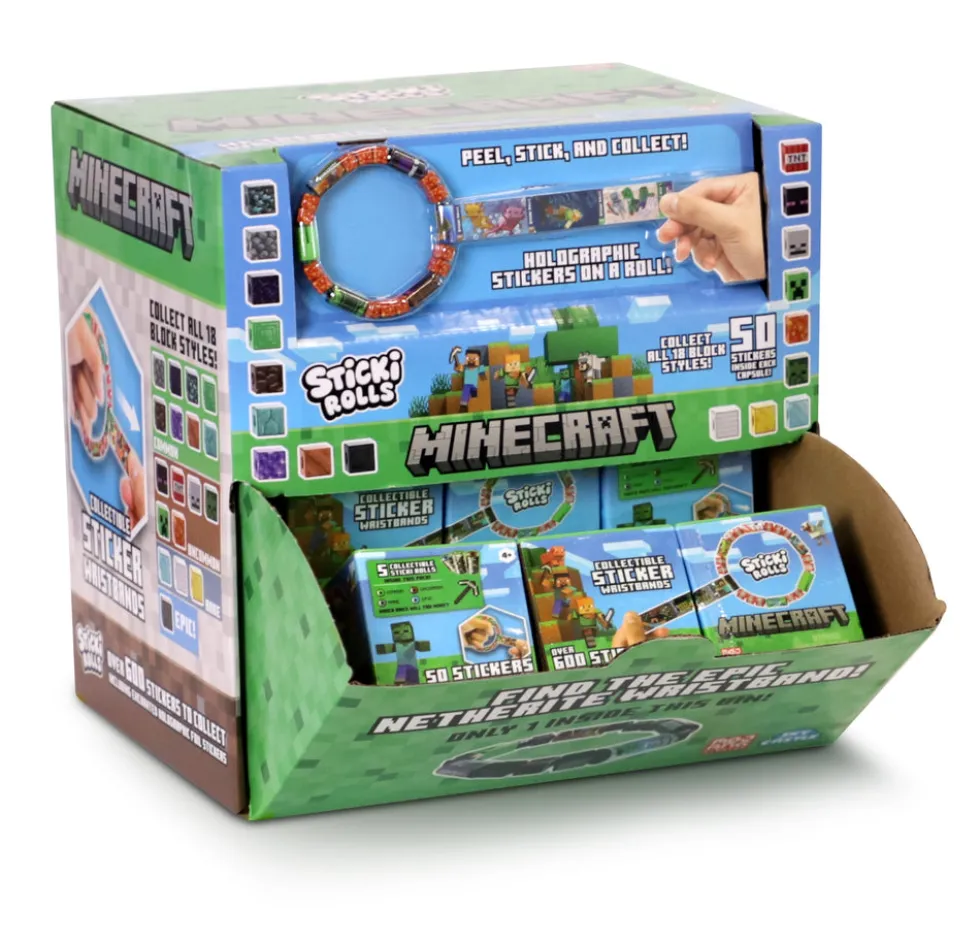 Sticki Rolls Band Capsule Minecraft Ass