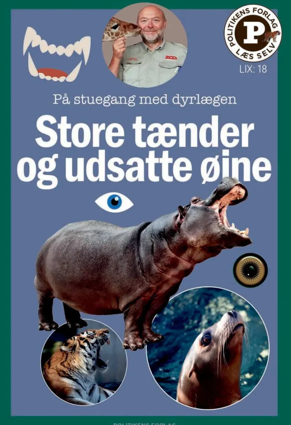 Store tænder og udsatte øjne - læs selv-serie