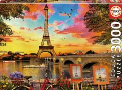 Sunset in Paris 3000 brikker