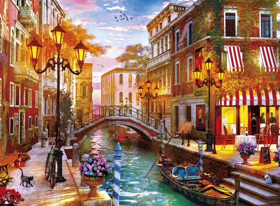 Sunset over Venice 500 brikker