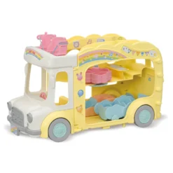 SYLVANIAN FAMILIES Regnbue Sjov Børnehave Bus
