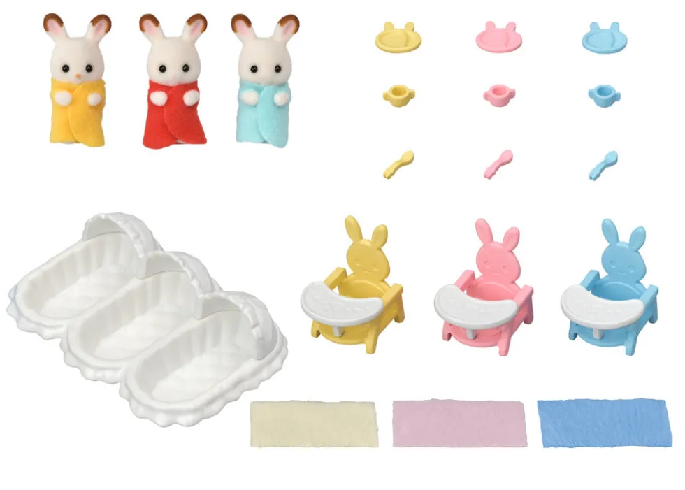 Sylvanian Families Starter udstyr til trillinger