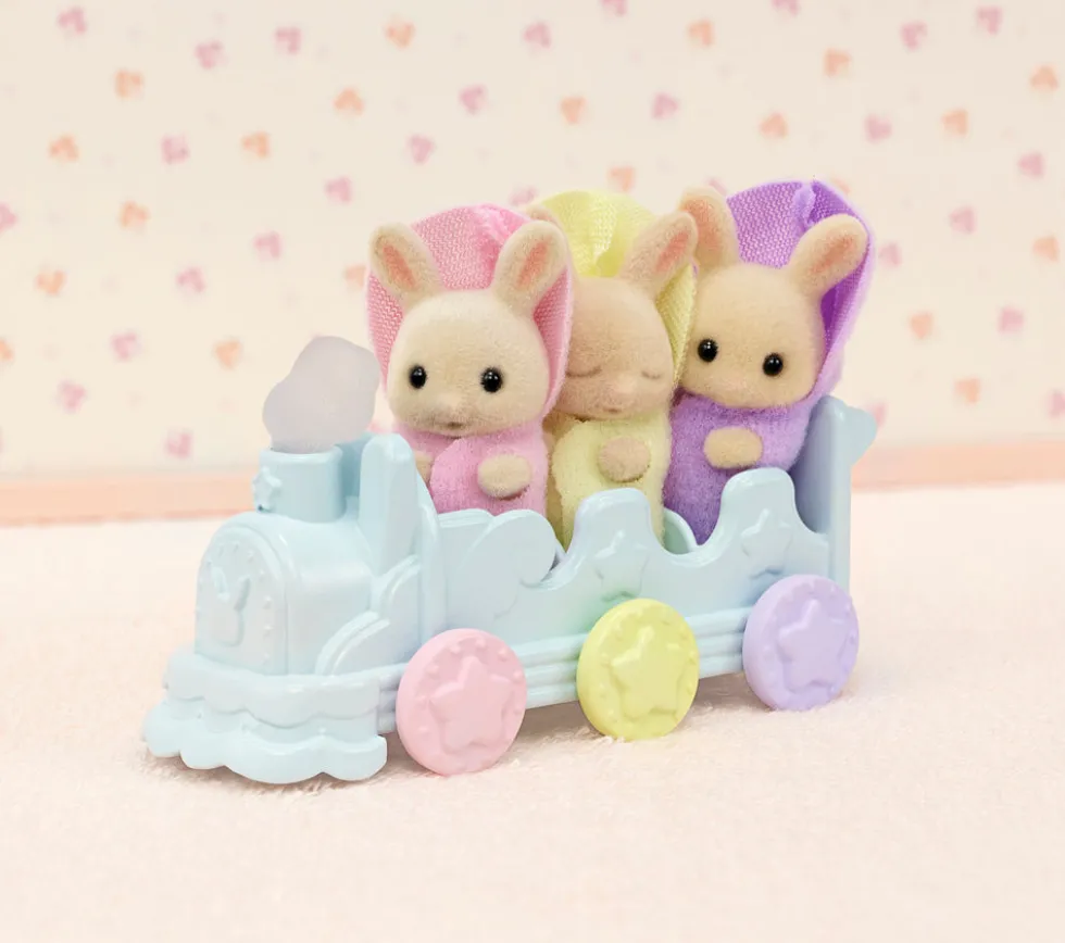Sylvanian Families Trillingernes Badetid's sæt