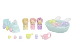 Sylvanian Families Trillingernes Badetid's sæt