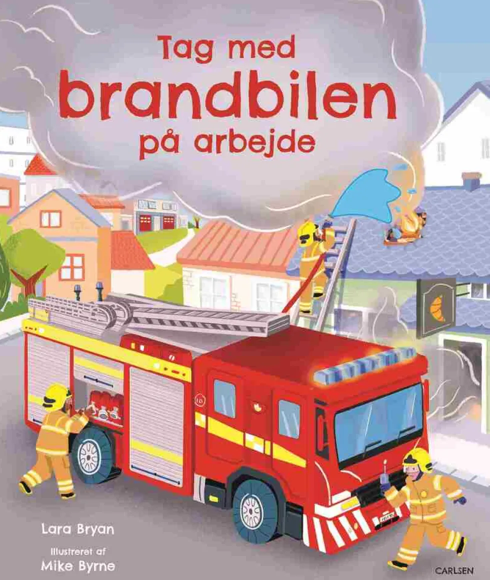 Tag med brandbilen på arbejde