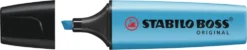 Tekstmarker Stabilo boss blå 31