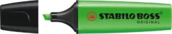 Tekstmarker Stabilo boss grøn 33