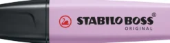 Tekstmarker Stabilo boss pastel lilla