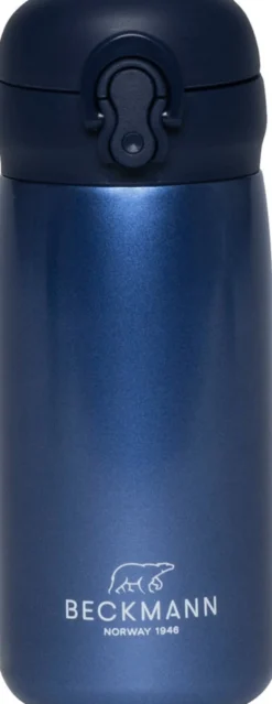 Termokrus Beckmann blå 320 ml m/låsemekanisme