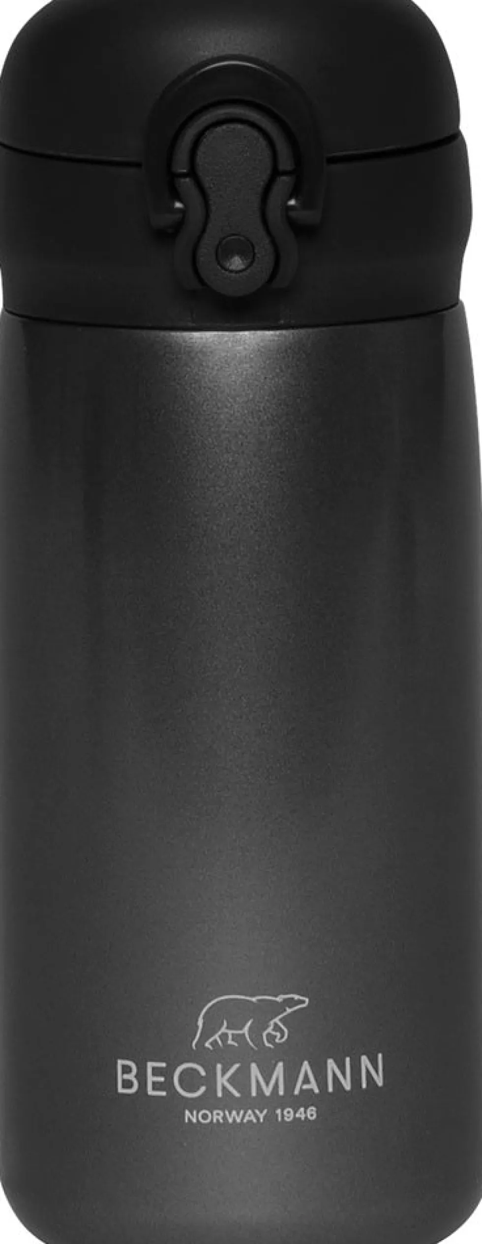 Termokrus Beckmann sort 320 ml m/låsemekanisme