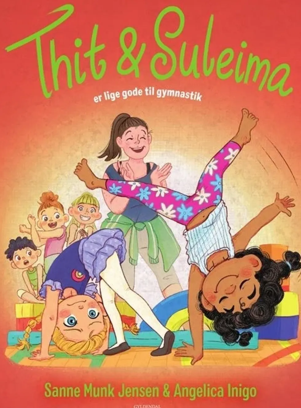 Thit & Suleima er lige gode til gymnastik