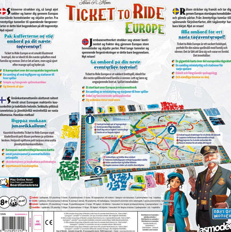 Ticket to Ride Europe