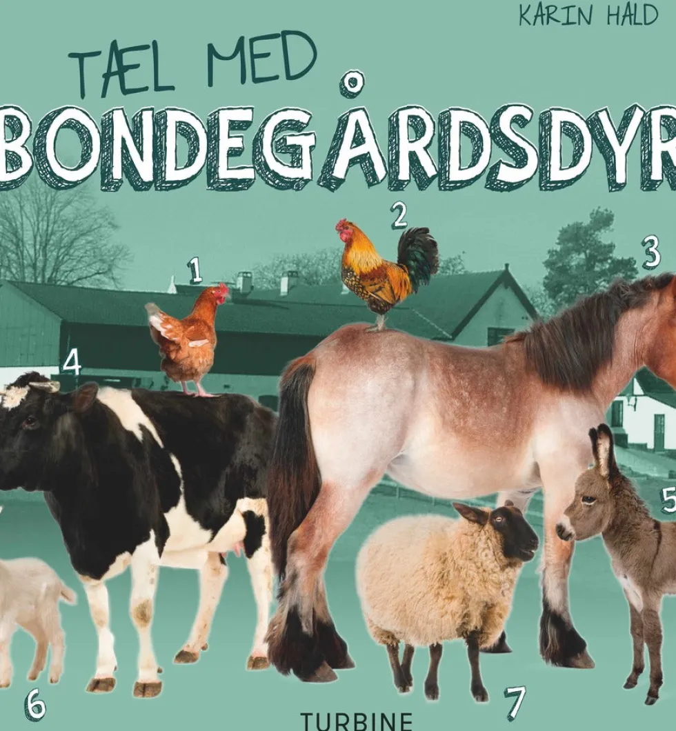 Tæl med bondegårdsdyr