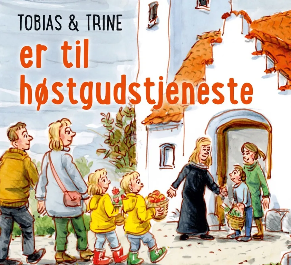 Tobias & Trine er til høstgudstjeneste
