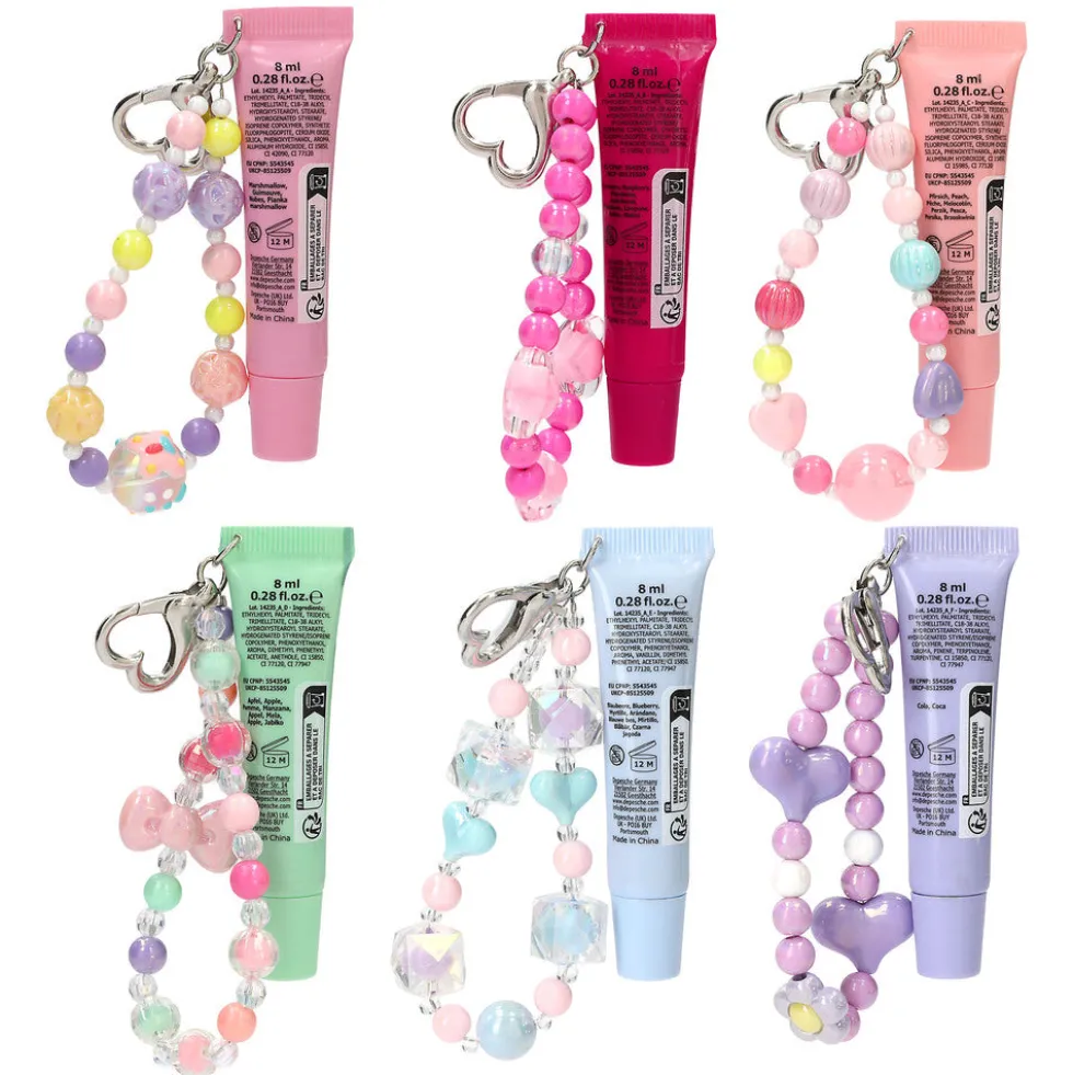 TOPModel Lipgloss m/vedhæng GLOW TO GO asst