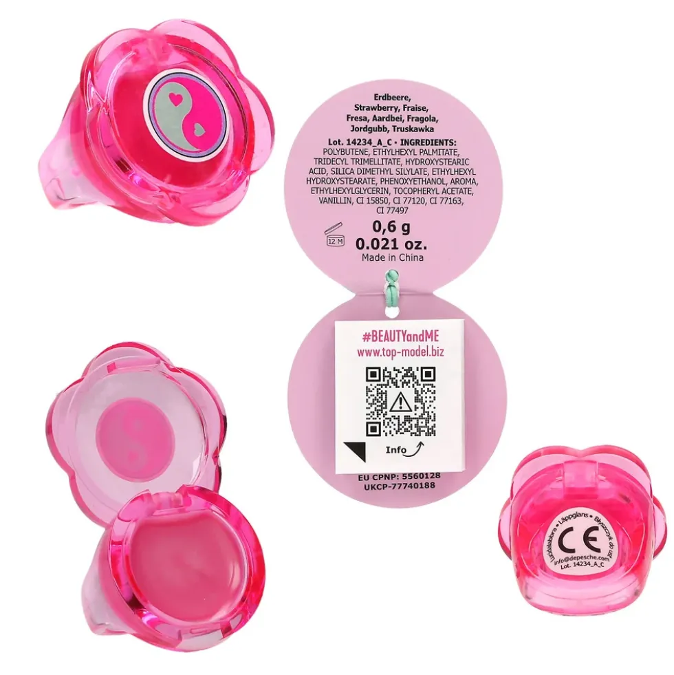 TOPModel Lipgloss ring GLOW TO GO asst