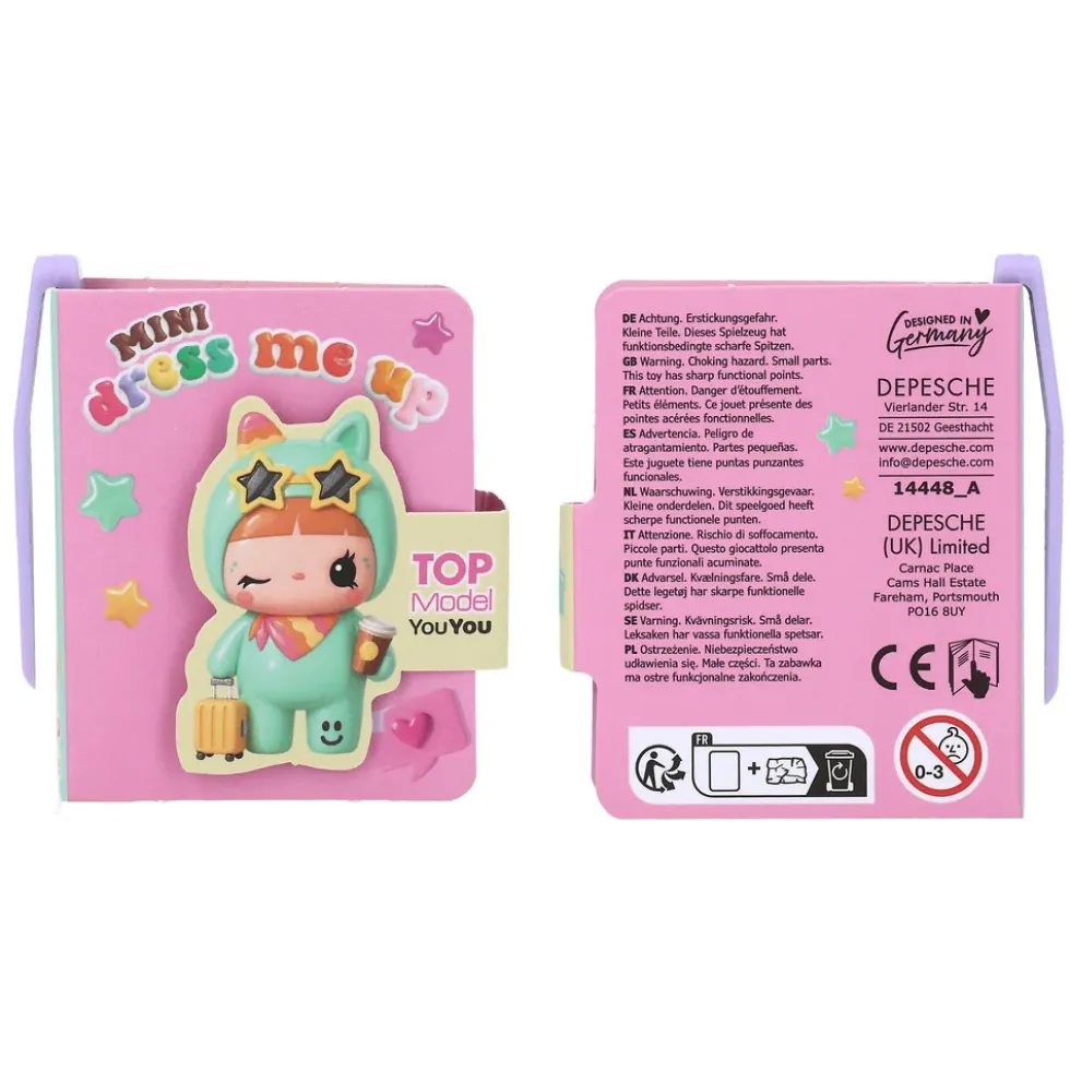 TOPModel Mini Dress Me Up Stickerbog YOUYOU asst