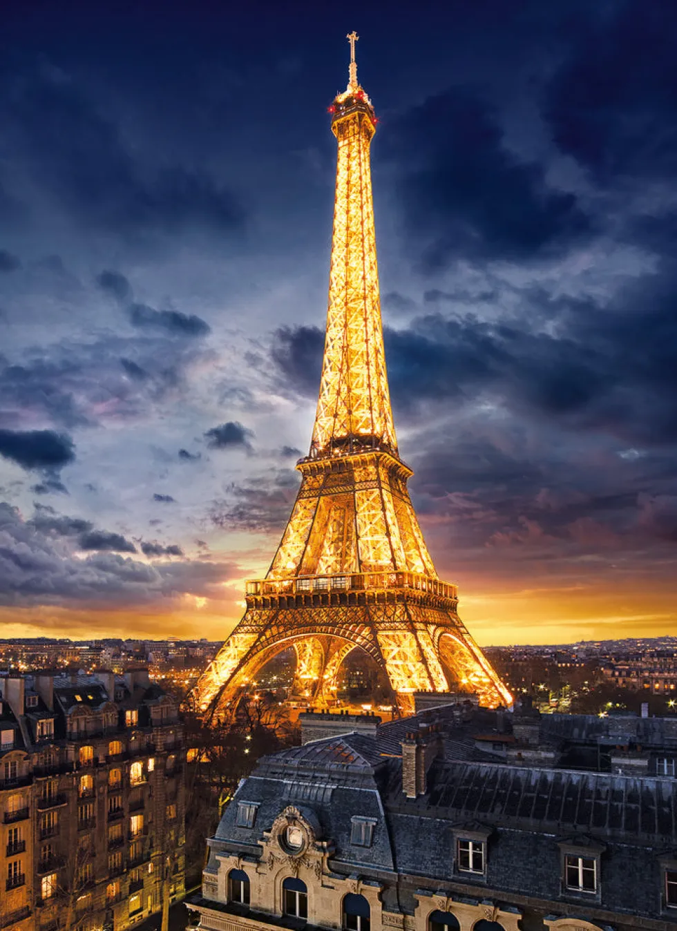 Tour Eiffel 1000 brikker