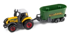 Traktor med anhænger ass