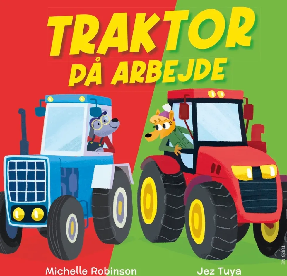 Traktor på arbejde