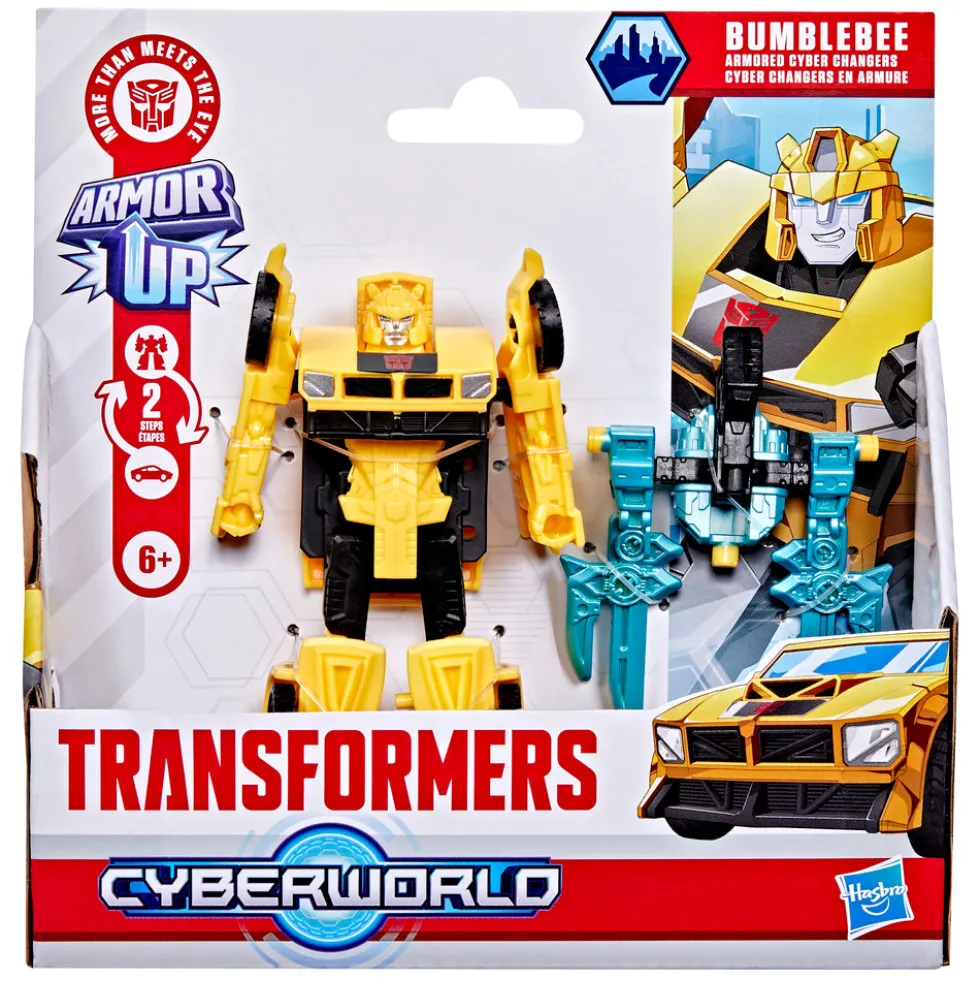 Transformers cyberworld armored cyber change ass