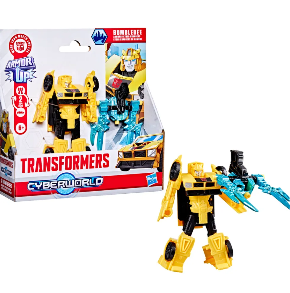 Transformers cyberworld armored cyber change ass
