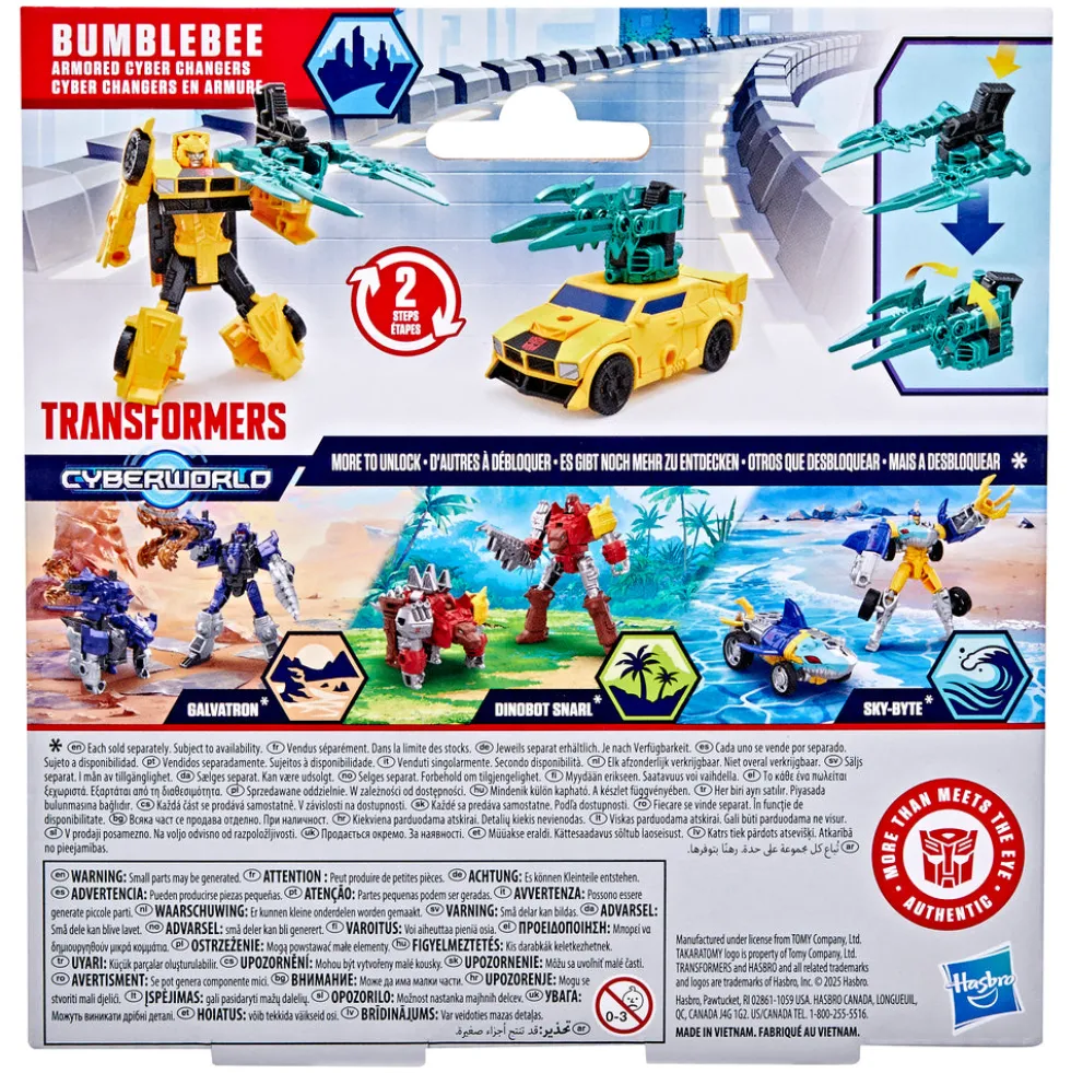 Transformers cyberworld armored cyber change ass